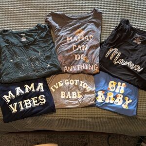 Maternity T-Shirts Bundle size L 12-14